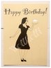 Postkarte "Happy Birthday" von WollLolli