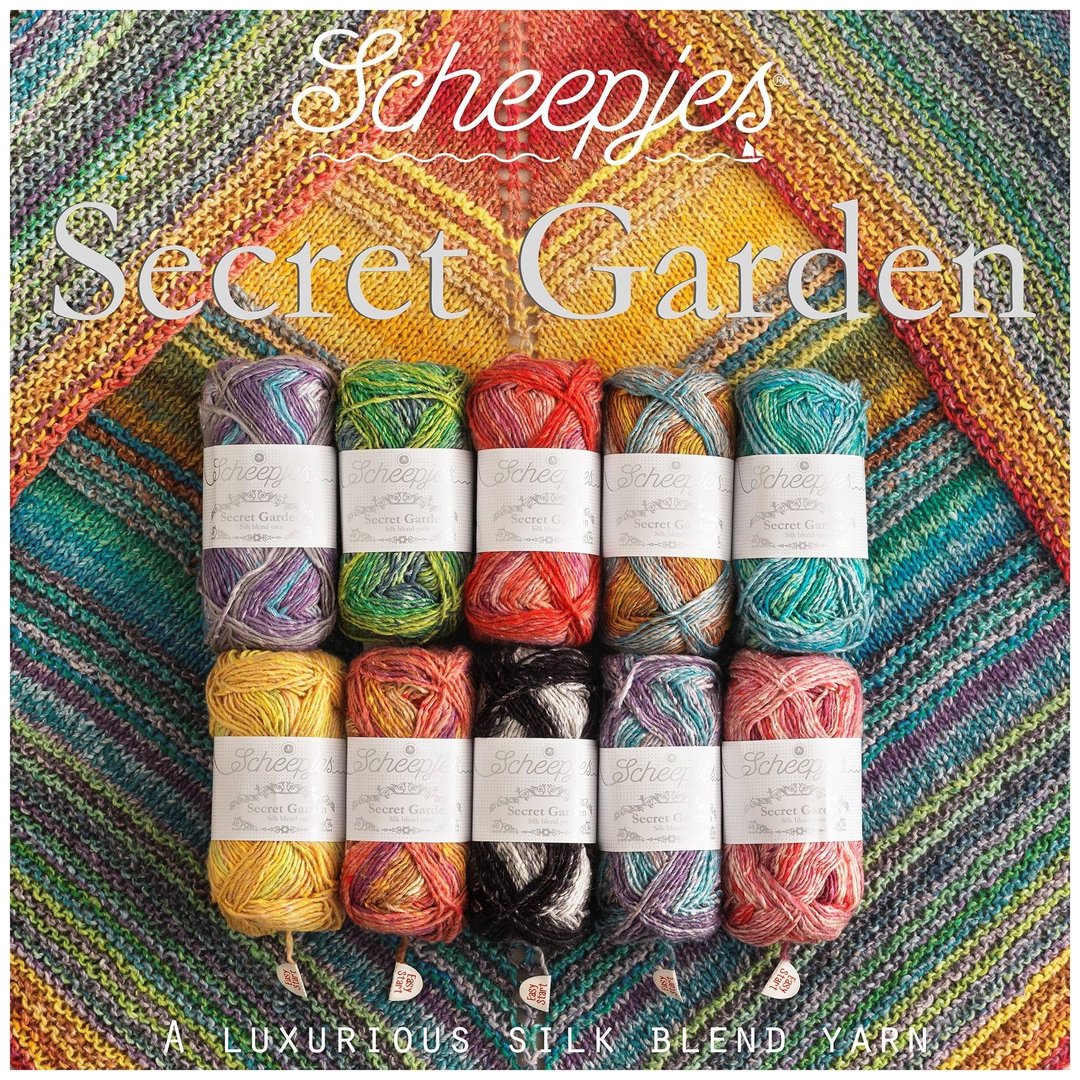 Secret Garden- Wundervolle Wolle mit Seidenanteil