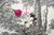 Opry Schere Angel- Rosa mit kleinen, weißen Herzchen