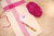 WollLolli PURE DeLuxe Daisy aus WolliWood Farbreihe PINK/GELB- NS 3,5