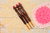 WollLolli Momi DeLuxe Achat Pink aus Cocobolo, NS 4,5