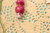 WollLolli Momi DeLuxe aus WolliWood Pink/Natur mit BlumenkeramikPerle, Tulip Etimo Rose NS 3,0