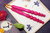 WollLolli Rokoko aus pinkem DragenWood, Nadelstärke Clover 2,0-6,0 wählbar