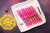 WollLolli Rokoko aus pinkem DragonWood mit Glimmer SecretWorld Gold oder Silber, NS Tulip wählbar